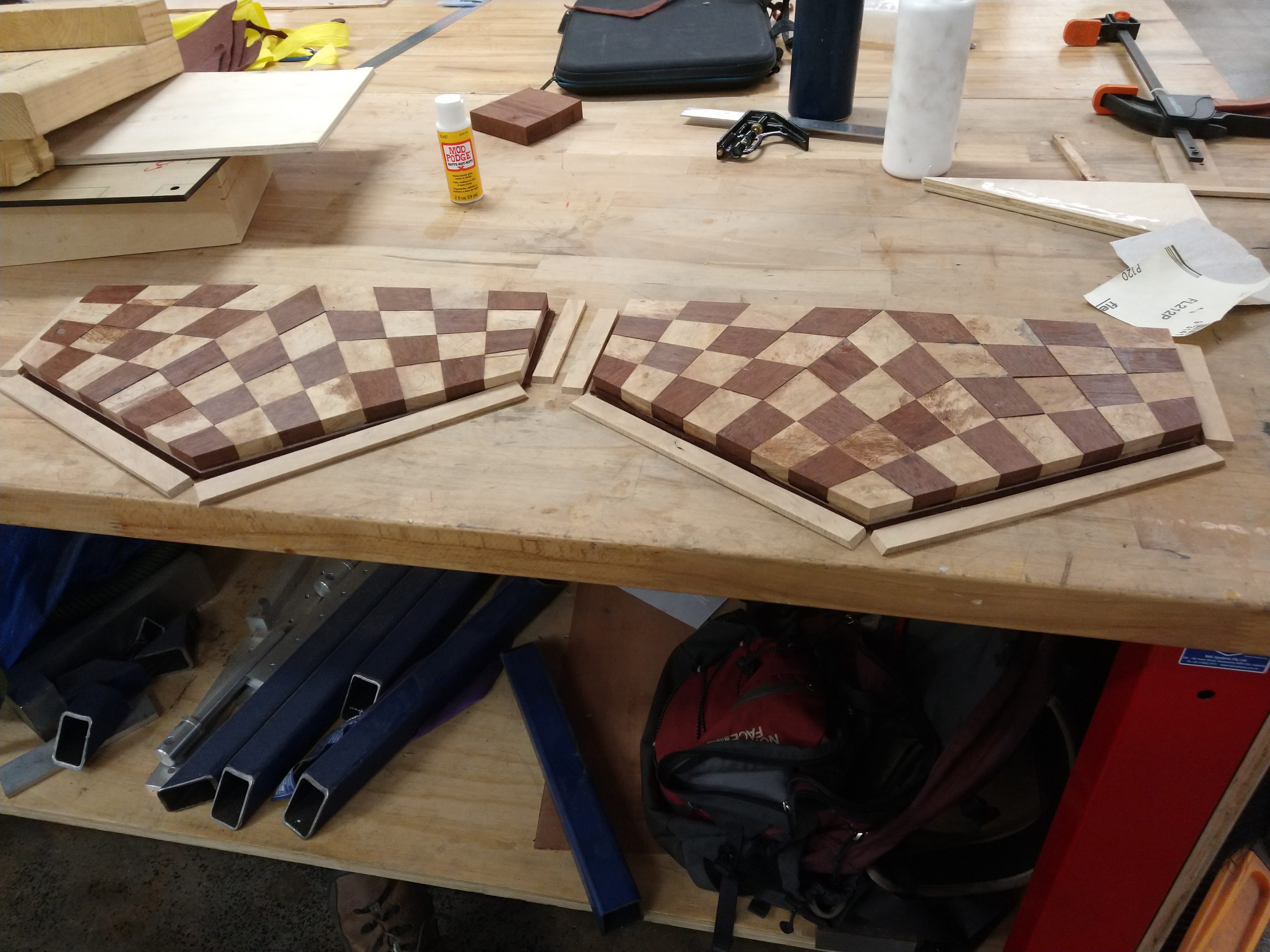 Boarder gluing